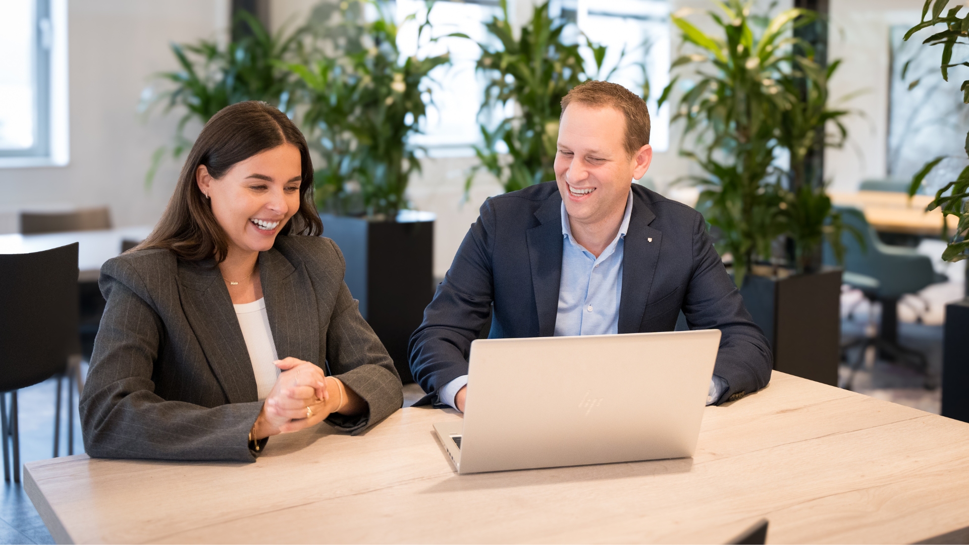 Marisha en Willem en werken bij Lansigt