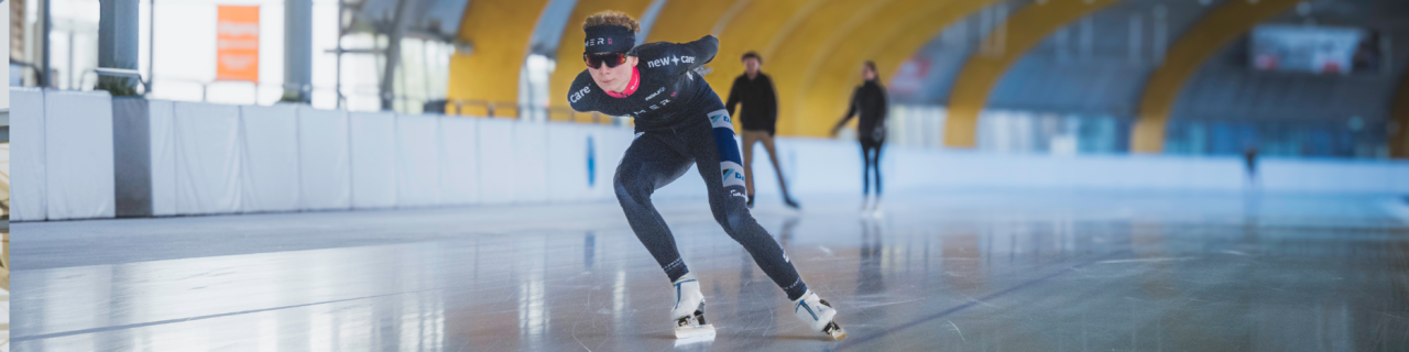 Lansigt sponsort jong talent Melle Brouwer: “Ik heb heel hard moeten werken voor het schaatsen.” 